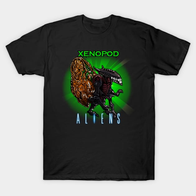 Xenopod Alien T-Shirt by Ale_jediknigth